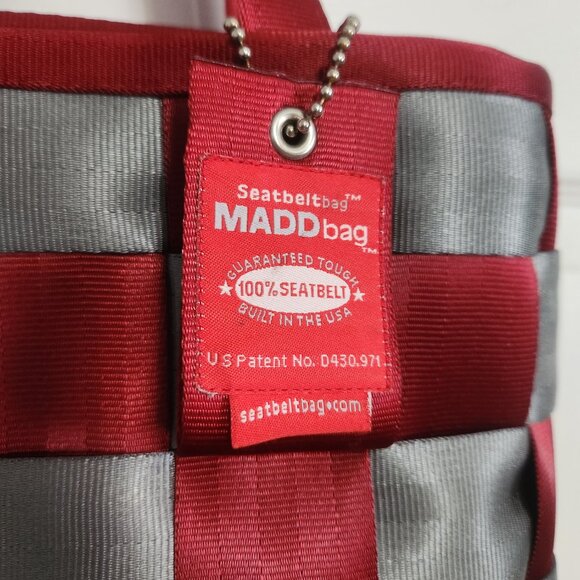 Harveys LTD Edition MADD Large Tote - red and grey - 170/250 - Picture 5 of 6